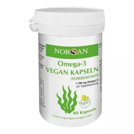 NORSAN Capsule vegane Omega-3, 80 pz