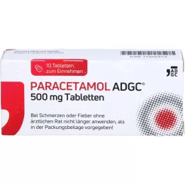 PARACETAMOL ADGC Compresse da 500 mg, 10 pz