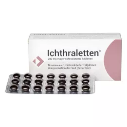 ICHTHRALETTEN Compresse gastroresistenti da 200 mg, 84 pz