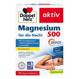 Doppelherz Magnesium 500 compresse notturne, 30 pz