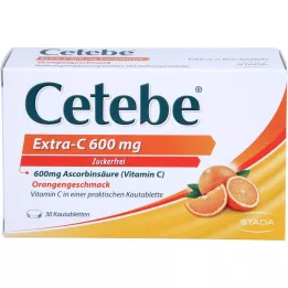 CETEBE Extra-C 600 mg compresse masticabili, 30 pz