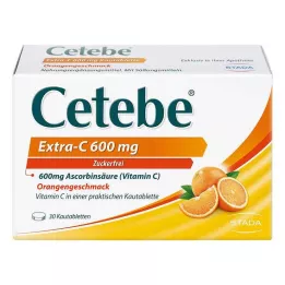 CETEBE Extra-C 600 mg compresse masticabili, 30 pz