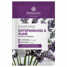 Dermasel Sale da bagno del Mar Morto Rilassante &amp; Calma, 80 g