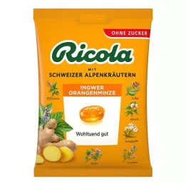 RICOLA o.Z.Bag Bonbons Zenzero Arancia Menta, 75 g