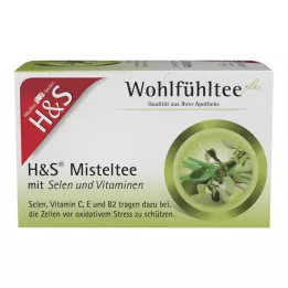 H&S Tè al vischio con selenio e vitamine bustine filtro, 20X2 g