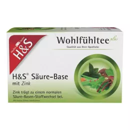 H&S Acido-Base con Filtro di Zinco Bustine, 20X2,0 g