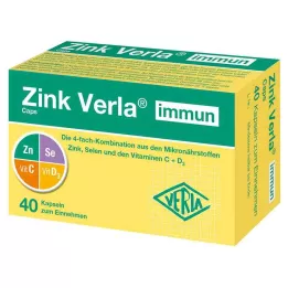 ZINK VERLA immun Caps, 40 pz
