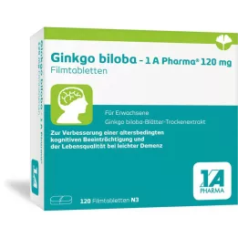 GINKGO BILOBA-1A Pharma 120 mg compresse con pellicola, 120 pz