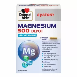 DOPPELHERZ Compresse del sistema Magnesium 500 Depot, 30 pz