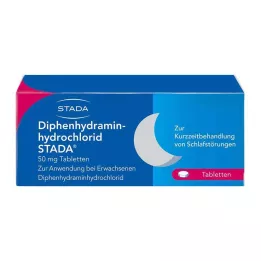 DIPHENHYDRAMINHYDROCHLORID STADA Compresse da 50 mg, 20 pz