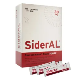 Sideral Iron Forte 30 mg granuli di materiale agrumato, 30 pz