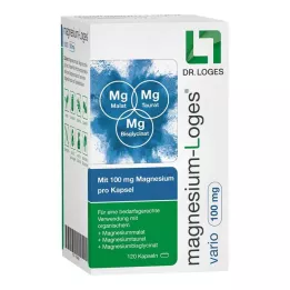 MAGNESIUM-LOGES capsule vario 100 mg, 120 pz