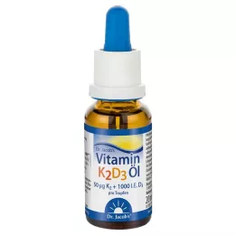 VITAMIN Olio K2D3 Dr.Jacobs, 20 ml