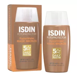 ISDIN Fotoprotector Fusion Water Col.bronzo SPF 50, 50 ml