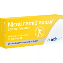 NICOTINAMID Axxicur 200 mg compresse, 10 pz