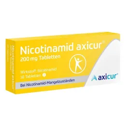 Nicotinamide axicur® compresse da 200 mg, 10 pz