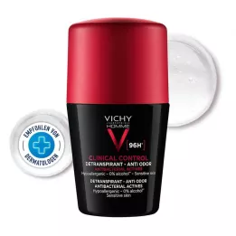 VICHY HOMME Deo Controllo Clinico 96h Roll-on, 50 ml