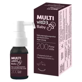 MULTIVITD3 Soluzione per tiralatte, 10 ml