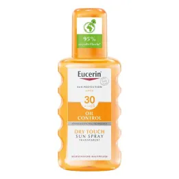 Eucerin Sun Oil Control Corpo spray trasparente LSF 30, 200 ml