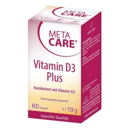 Meta Care Vitamina D3 Plus 10.000 UI + 80 µg K2 capsule, 60 pz