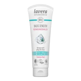 Latte detergente base Lavera Sensitive, 125 ml