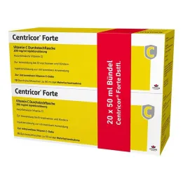 Centricor Forte Vitamina C flaconcino 200 mg/ml soluzione iniettabile, 20X50 ml