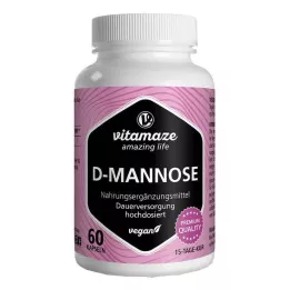 D-MANNOSE HOCHDOSIERT capsule vegane, 60 pz