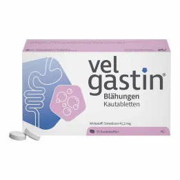 Velgastin flatulenza compresse masticabili, 50 pz