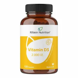 Capsule di vitamina D3 da 2.000 UI, 120 pezzi