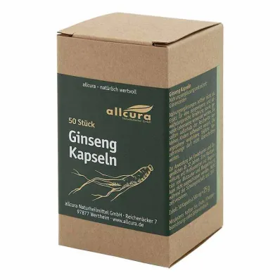 Ginseng 500 capsule, 50 pz