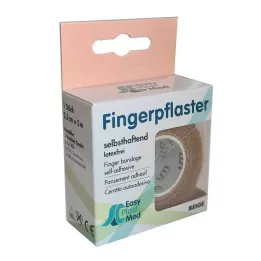 UM EASYPLAST Cerotto per dita autoadesivo 2,5 cm x 5 m beige, 1 pezzo
