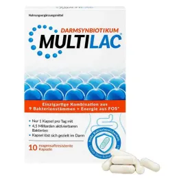 Multilac Synbiotic capsule gastroresistenti, 10 pz
