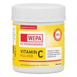 WEPA Vitamina C in polvere, barattolo da 100 g
