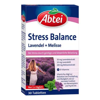 Abbey Stress Balance Lavanda + Melissa Compresse Tf (30 pezzi)