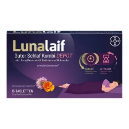 Compresse Lunalaif Good Sleep Combi Depot, 15 pz