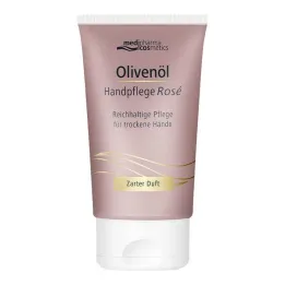 Crema per le mani allolio doliva alla rosa, 50 ml