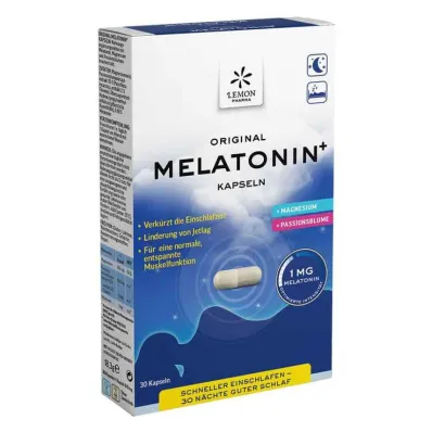 Capsule di Melatonina Plus, 30 pz Capsule di Melatonina Plus, 30 pz