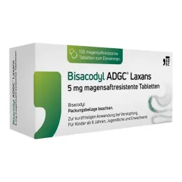 Bisacodyl ADGC® Laxans 5 mg compresse gastroresistenti, 100 pz