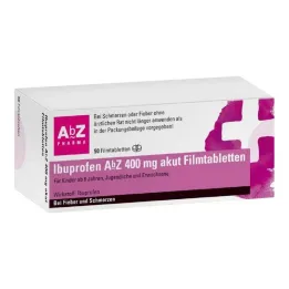 Ibuprofene AbZ 400 mg compresse rivestite con film acute, 50 pz