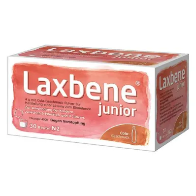 Laxbene® junior 4 g al gusto cola, 30X4 g Laxbene® junior 4 g al gusto cola, 30X4 g