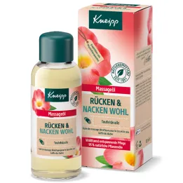 KNEIPP Olio per massaggio schiena &amp; Benna per il collo, 100 ml