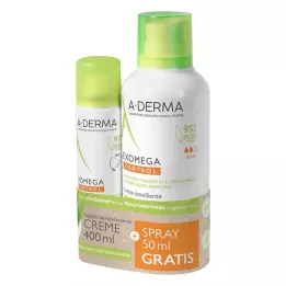 A-DERMA Promo-kit EXOMEGA CONTROL crema+spray, 1 pz
