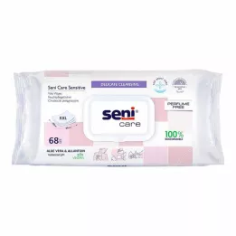 SENI salviette umidificate Care Sensitive, 68 pezzi