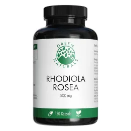 Green Naturals Rhodiola Rosea 500 mg capsule ad alto dosaggio, 120 pz