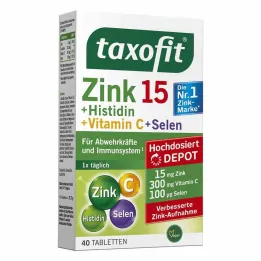 Taxofit compresse di zinco + istidina + selenio Depot, 40 pz