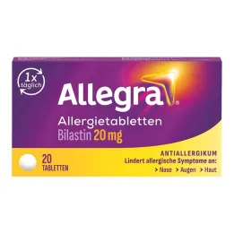 Allegra compresse allergiche 20 mg compresse, 20 pz