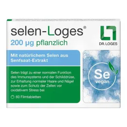 Selenium-Loges 200 µg compresse rivestite con film a base vegetale, 60 compresse
