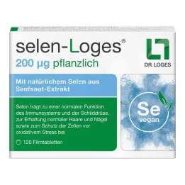 Selen-Loges compresse filmate vegetali da 200 µg, 120 pz