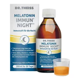 DR.THEISS Succo notturno immune alla melatonina, 200 ml
