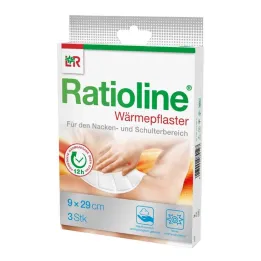 Ratioline toppe termiche collo/spalle 9x29 cm, 3 pz